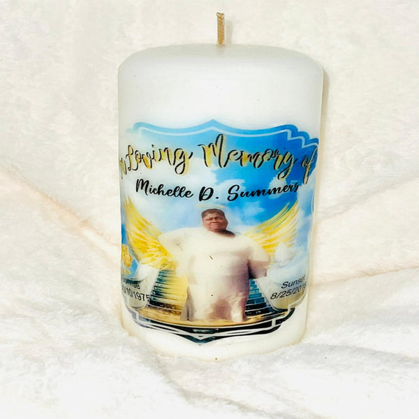 Custom personalized Candles